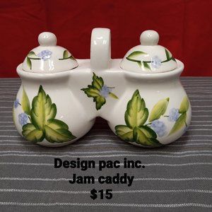 DESIGN PAC JAM CADDY IVY HAND PAINTED